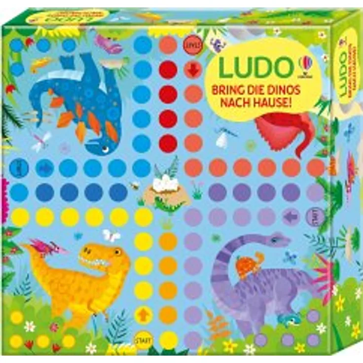 LUDO - Bring die Dinos nach Hause!