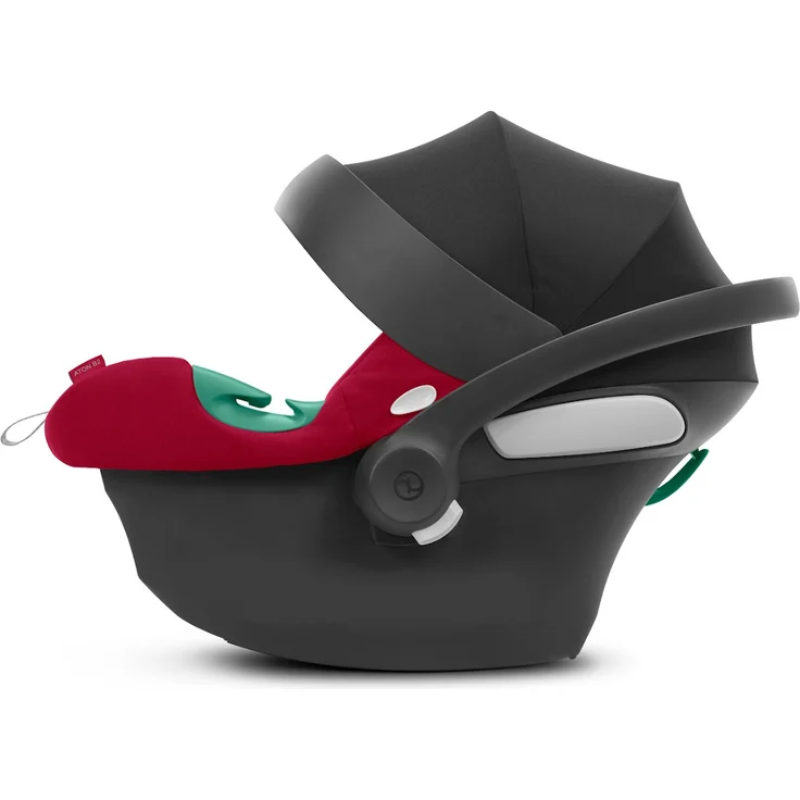 Cybex Aton B2 i-Size Babyschale inkl. Base One Dynamic Red – Bild 5