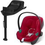 Cybex Aton B2 i-Size Babyschale inkl. Base One Dynamic Red