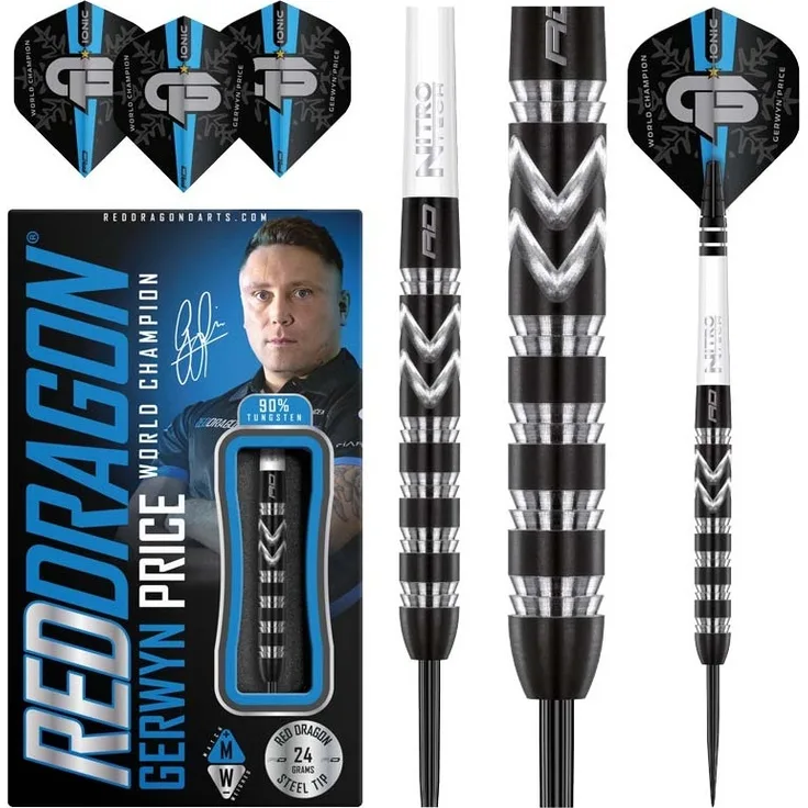 Red Dragon Gerwyn Price WC Special Edition Steeldarts 26 g