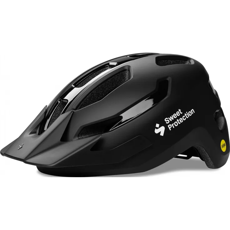 Sweet Protection Ripper Mips Helmet Matte Black, Größe 53-61 cm - Fahrradhelm, Farbe Schwarz