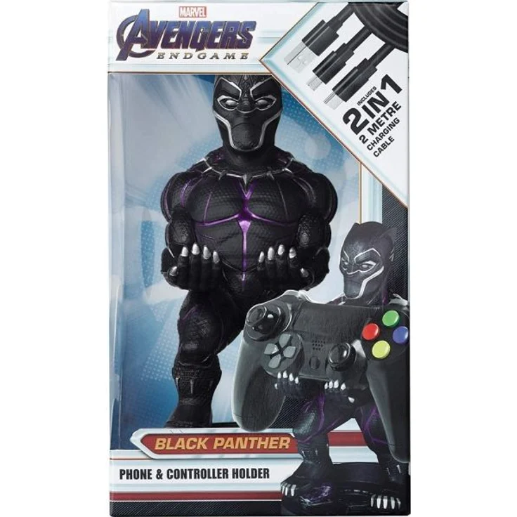 Cable Guy - Black Panther, Marvel Avengers, Stnder fr Controller, Smartphones und Tablets – Bild 2