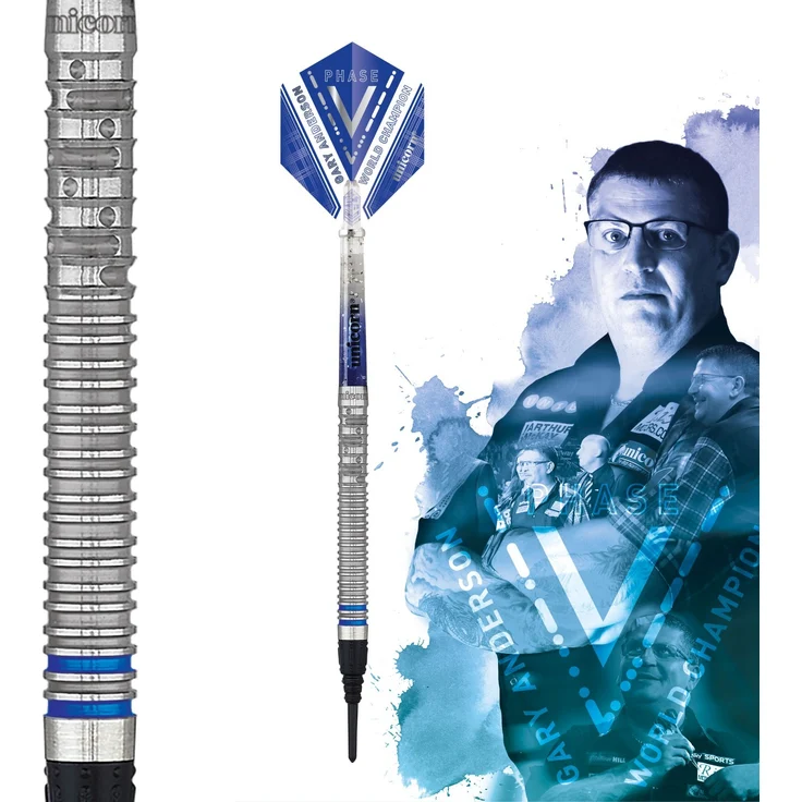 Unicorn Phase 5 World Champion Gary Anderson Soft Dart Presentation Box / Verpackungseinheit 1 / 20 Gr. – Bild 1