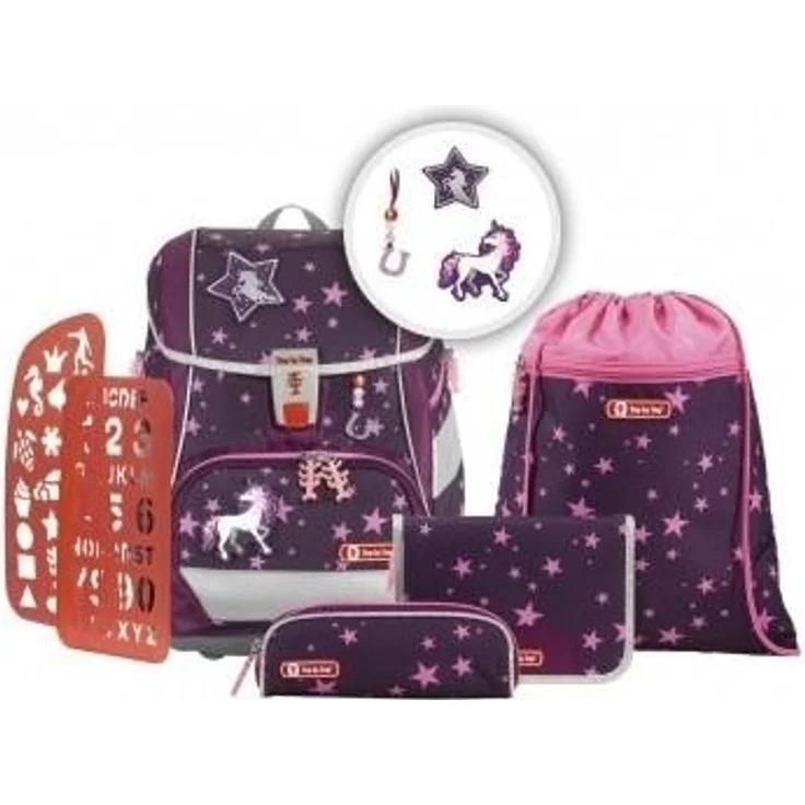 Step by Step 2in1 Plus Schulrucksack-Set 6tlg. unicorn – Bild 1