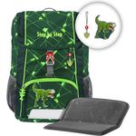Step by Step KID SHINE Kinderrucksack-Set Dino Night Tyro