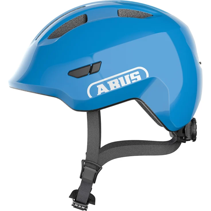 Abus 'Smiley 3.0' Kinderfahrradhelm Shiny Blue, Kopfumfang 50-55 cm – Bild 1