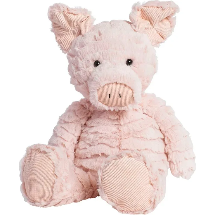 Molli Toys Friends Schweinchen Chloe Kuscheltier Schwein 36 cm - Plüschtiere entwickelt in Schweden