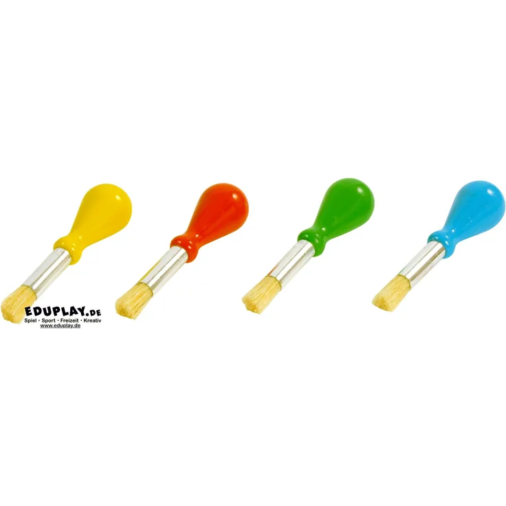 Eduplay Pinsel Mit Kugelgriff 4er Set
