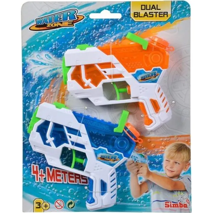 Simba 107276080 Waterzone Dual Blaster Set