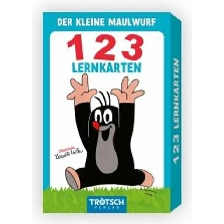 Trötsch Der kleine Maulwurf Kartenset 123 Lernkarten