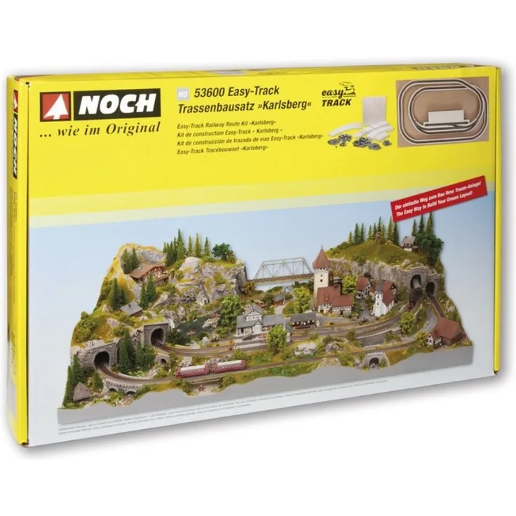 NOCH Easy-Track Trassenbausatz Karlsberg HO (1:87)
