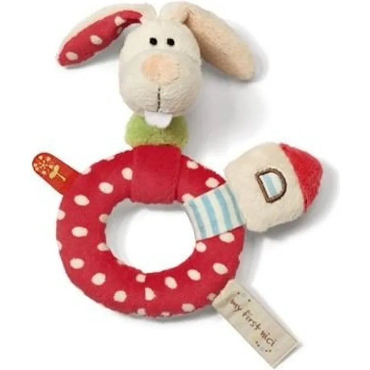 Nici - My First Nici - Greifring - Hase mit Rassel