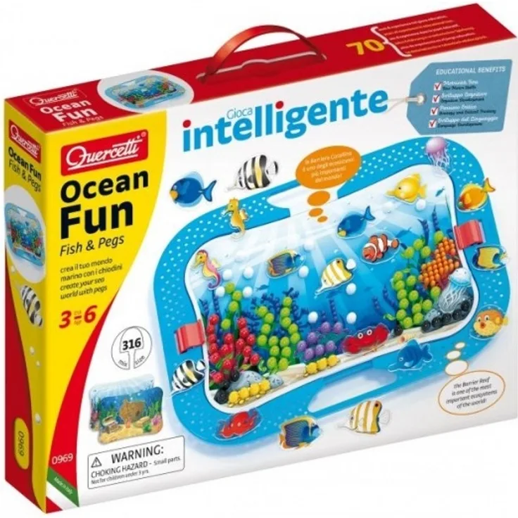 oceanic Fun Fish & Pegs 321-teilig