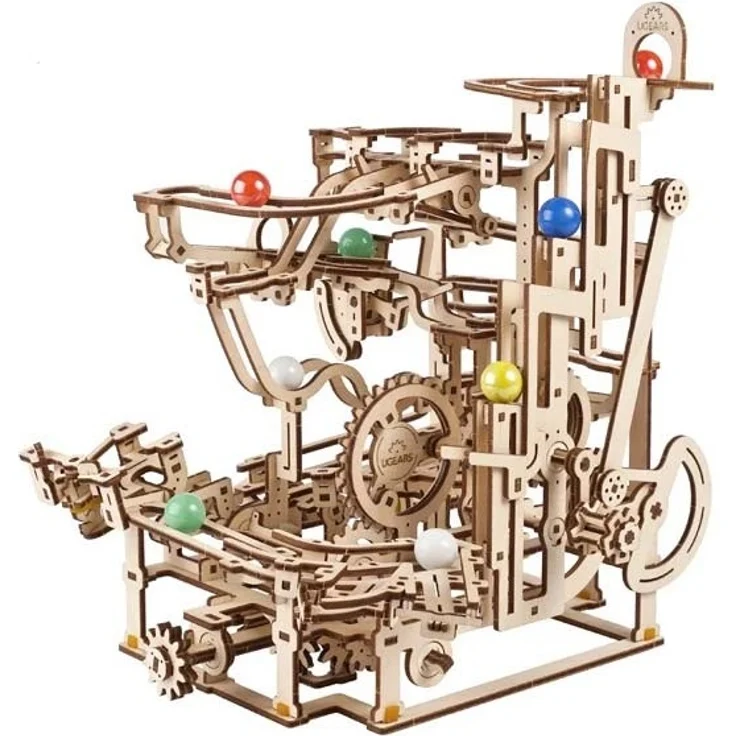 Ugears Murmelbahn mit Stufenwinde – Bild 1
