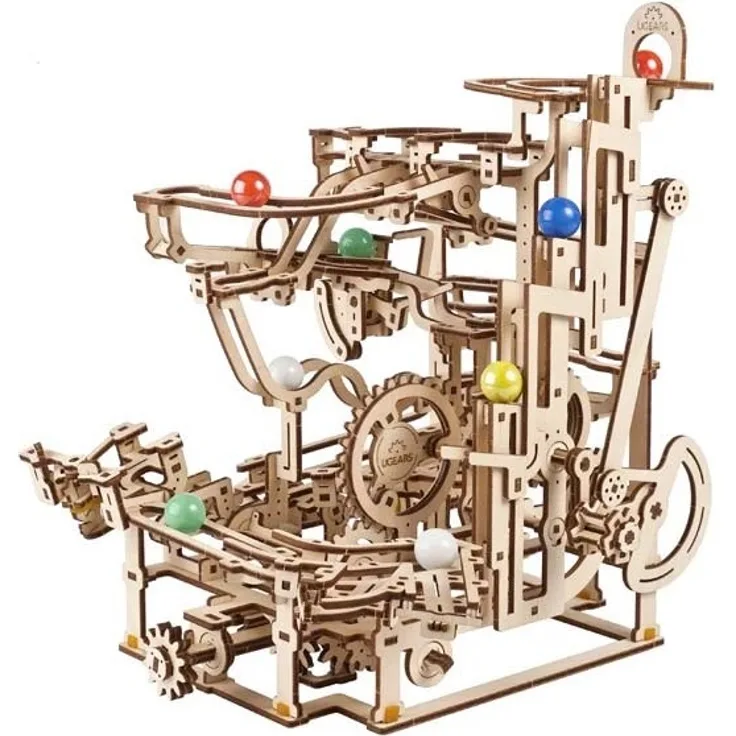 Ugears Murmelbahn mit Stufenwinde