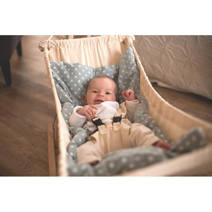 AMAZONAS Inlay für Babyhängematten Sunny Grey 86 x 38 cm in Grau - Preisvergleich – Bild 4