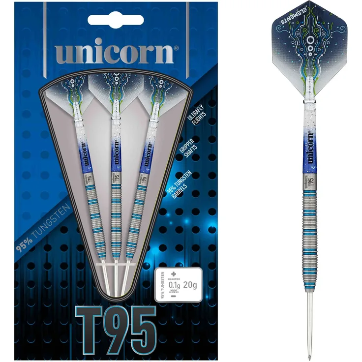 Unicorn Core XL T95 Steel Darts 22 Gr. / Inhalt 1 Satz