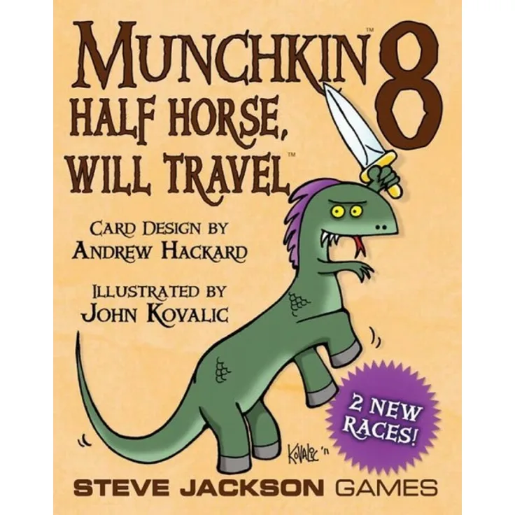 Pegasus SJG01485 - Munchkin 8 - Half Horse, Will Travel