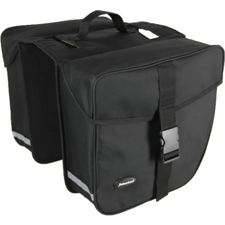 Doppeltasche Haberland E-Bike schwarz, 31x12x31cm, 25 ltr