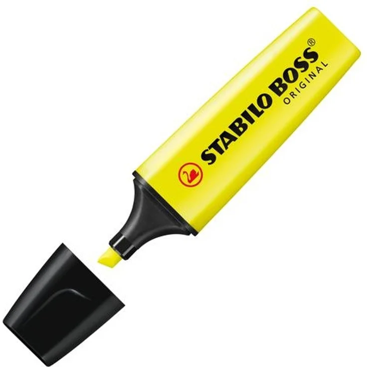 Textmarker - STABILO BOSS ORIGINAL - 15er Tischset - 9 Leuchtfarben, 6 Pastellfarben – Bild 5