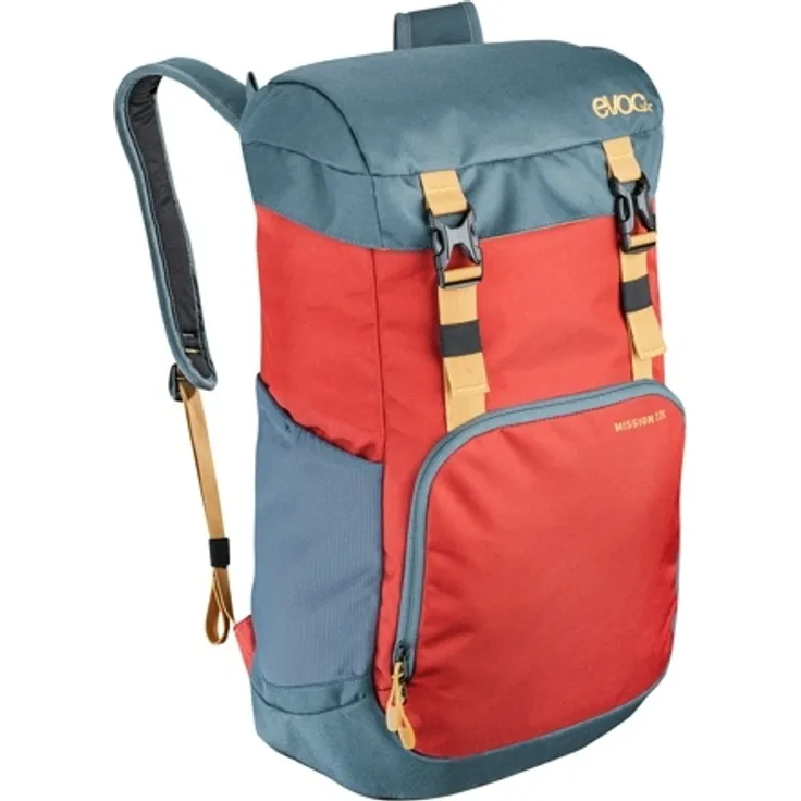 EVOC Rucksack Mission 22l Chili Red Slate