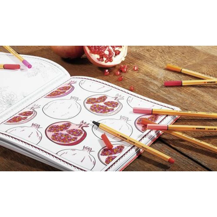 Fineliner - STABILO point 88 - 15er Pack - mit 15 verschiedenen Farben inklusive - Preisvergleich – Bild 6