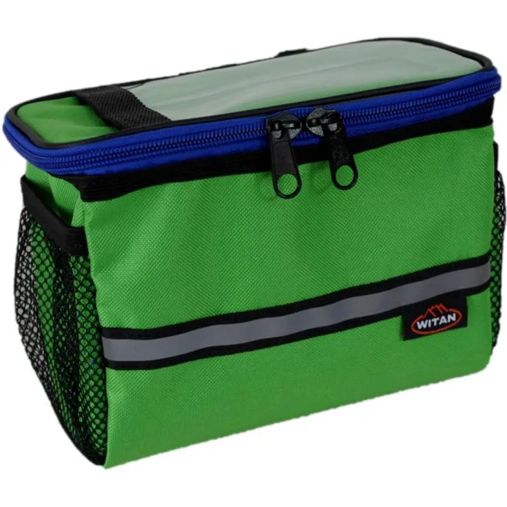 LENKERTASCHE Fahrradtasche Fahrrad Handyhalterung Navigationshalterung Tasche Grün