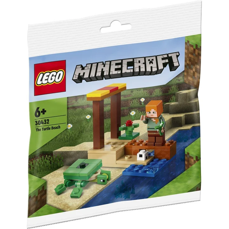 LEGO Minecraft 30432 'Schildkrötenstrand', 47 Teile, ab 6 Jahren – Bild 1