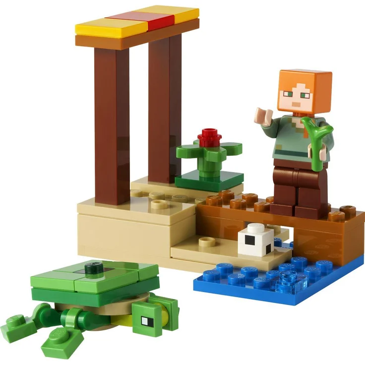 LEGO Minecraft 30432 'Schildkrötenstrand', 47 Teile, ab 6 Jahren – Bild 2