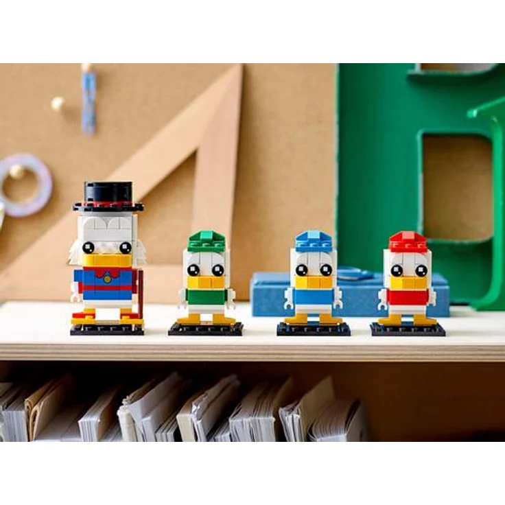 LEGO BrickHeadz 40477 'Dagobert Duck, Tick, Trick & Track', 340 Teile, ab 10 Jahren - Preisvergleich – Bild 4
