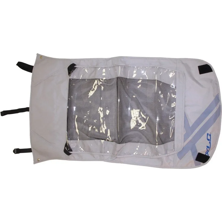 XLC Verdeck 2in1 für Kinderanhänger Mono hoch 2 ab 2016 blau silber