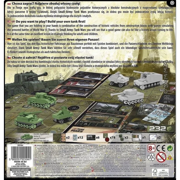 Cobi brettspiel Tank Wars Junior – Bild 2