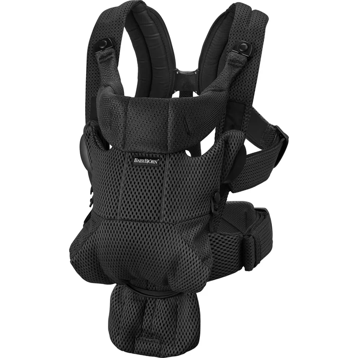 BabyBjörn Babytrage Move, 3D-Netzstoff, Schwarz – Bild 1