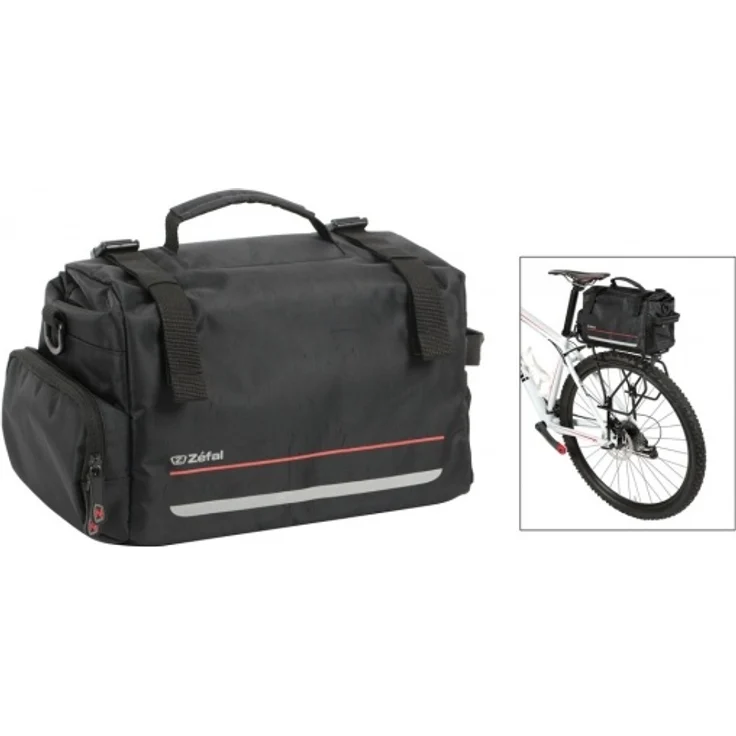 Zefal Gepäckträgertasche Z Travel 60 schwarz Größe 32x18x22 cm 20ltr