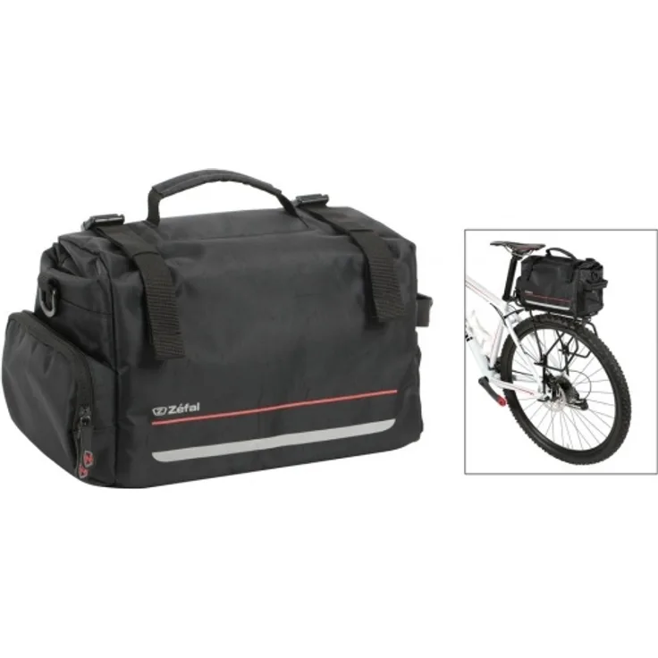 Zefal Gepäckträgertasche Z Travel 60 schwarz Größe 32x18x22 cm 20ltr
