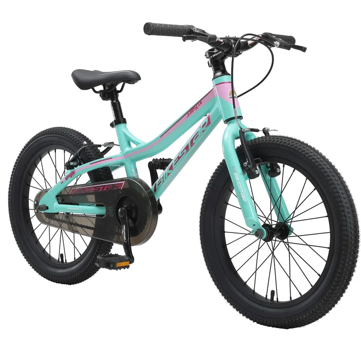 BIKESTAR Kinder Fahrrad MTB ab 5 Jahre | 18 Zoll Alu Mountainbike Kinderrad | Mint – Bild 1