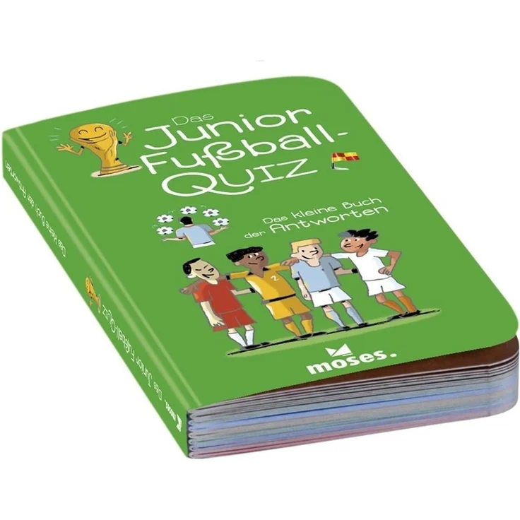 moses. 90233 - Das Junior Fußball Quiz, Kinderquiz ab 8 Jahre – Bild 9
