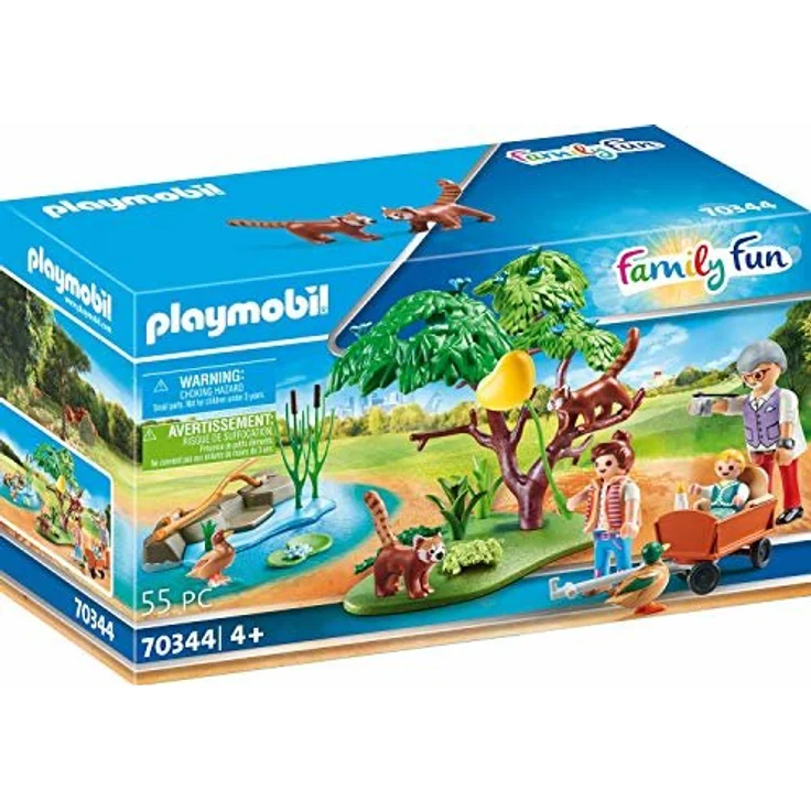 Playmobil Family Fun 70344 'Kleine Pandas im Freigehege', 55 Teile, ab 4 Jahren – Bild 1