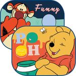 Winnie Pooh Sonnenschutz Sonnenblende Auto Seitenscheibe