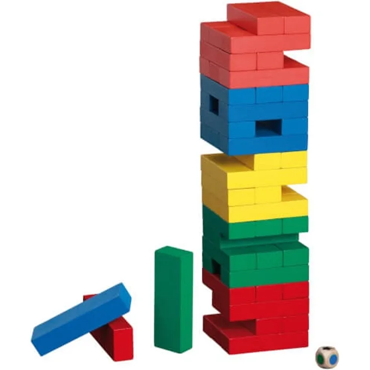 Verflixter Turm, bunt