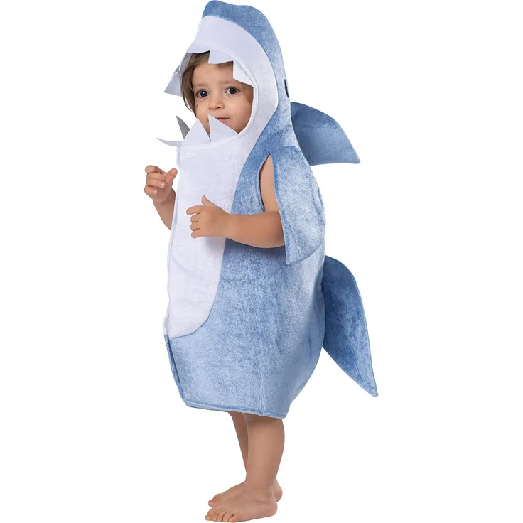 Dress Up America Baby Hai Kostüm – Blaues Hai-Kostüm für Kinder – Tolles Halloween-Kostüm für Kinder