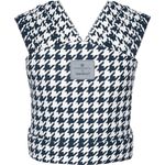 manduca Sling > Elastisches Babytragetuch mit GOTS Zertifikat < für Neugeborene ab Geburt (bellybutton® by manduca®, Pepita Navy) - Preisvergleich