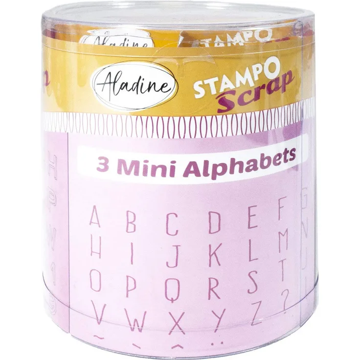 Aladine – 03733 – Stampo – Scrap Mini Alphabet