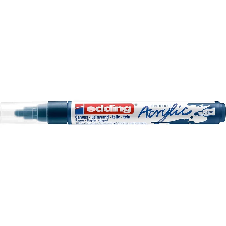 edding 5100 Acrylmarker medium elegant nachtblau – Bild 3
