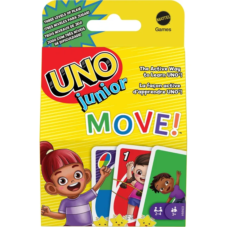 Mattel HNN03 UNO Junior Move