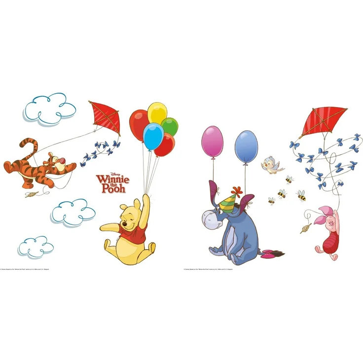 Komar Windowsticker Winnie Pooh Disney 31 x 31 cm – Bild 1