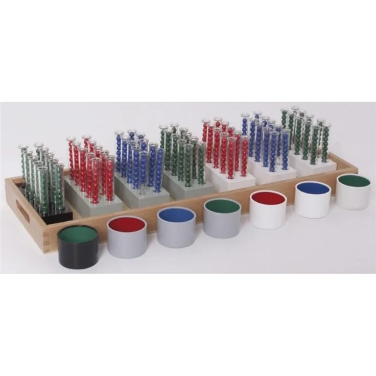 Montessori Große Division, rechnen lernen, Spielzeug, Lernspielzeug, NEU
