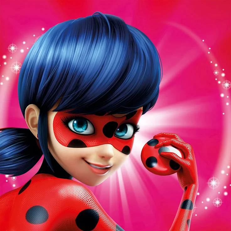 Miraculous Mädchen-Kissen Ladybug 40x40 cm großes Deko-Kissen Auto-Kuschel-Kissen Zierkissen Schmusekissen Kopfkissen Wende-Kissen Marinette Adrien Agreste Lady Bug Cat Noir Paris zur Bettwäsche – Bild 8