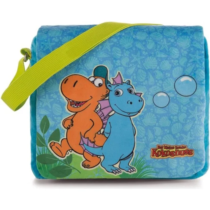 NICI 42388 Kindergartentasche Drachen Kokosnuss und Wokki, 26 x 23 x 7,5 cm, bunt, ca