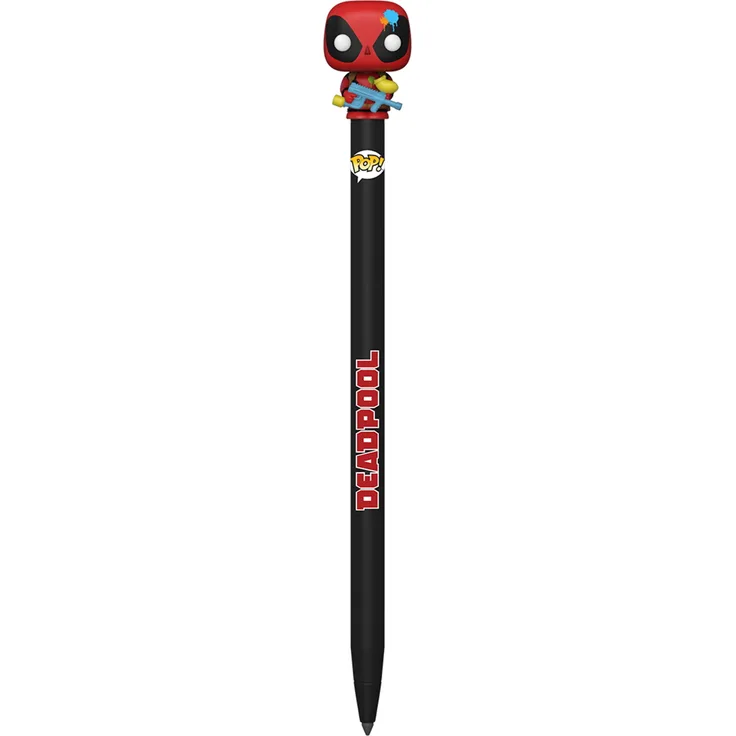 Marvel Paintball Deadpool - Funko Pen Kugelschreiber mit Topper - Vinyl Figure